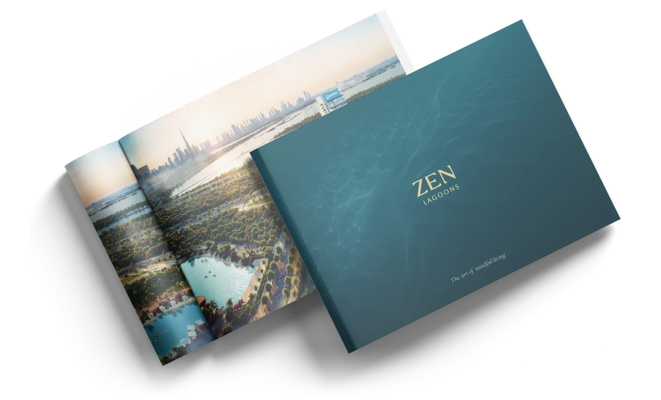 Folleto de Zen Lagoons by Sanzen – SANZEN