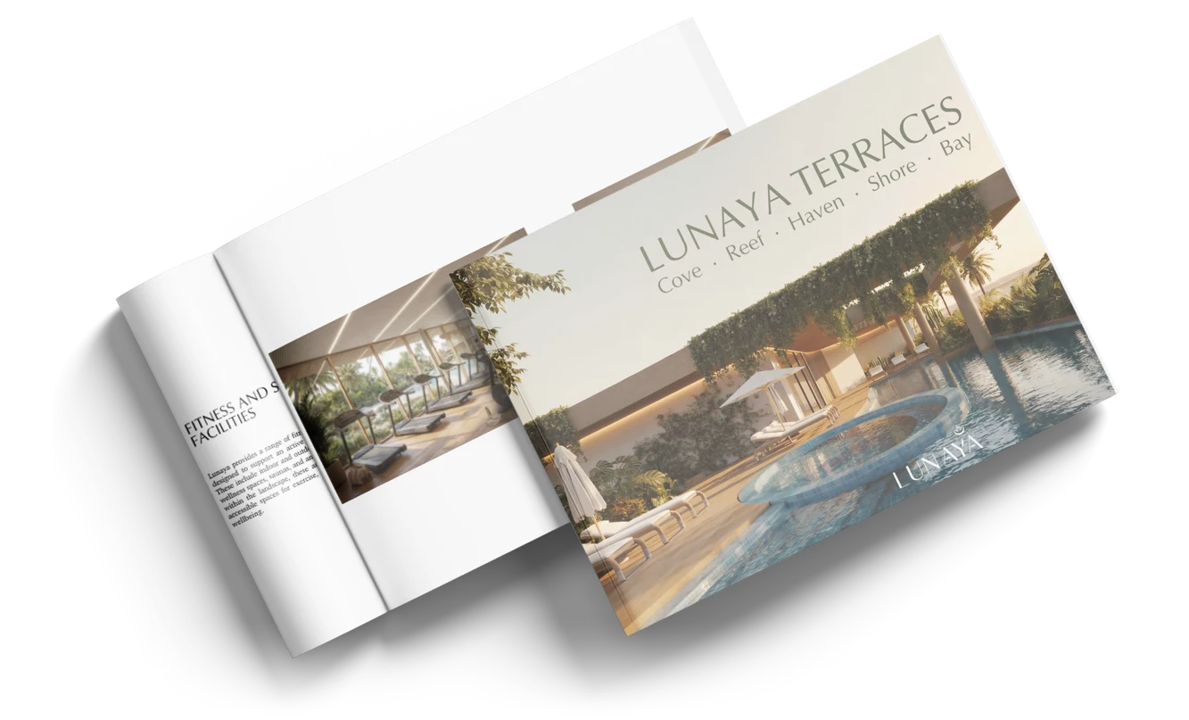 Folleto de Haven at Lunaya Terraces – Zaya